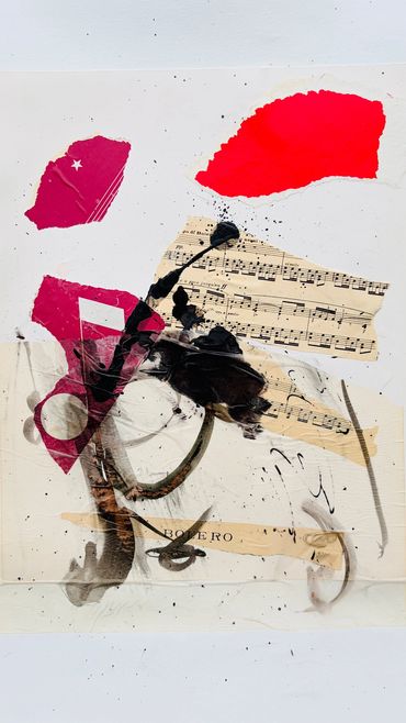 Bolero 24x18 Mixed Media on Paper 2026