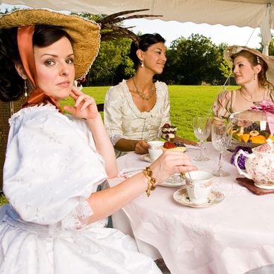 Vintage Tea Party theme for bachelorette party