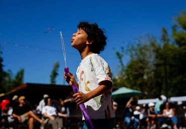 Attendees at Louisiana Shrimp Festival 2024