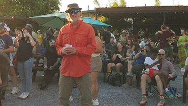 Louisiana Shrimp Festival attendees