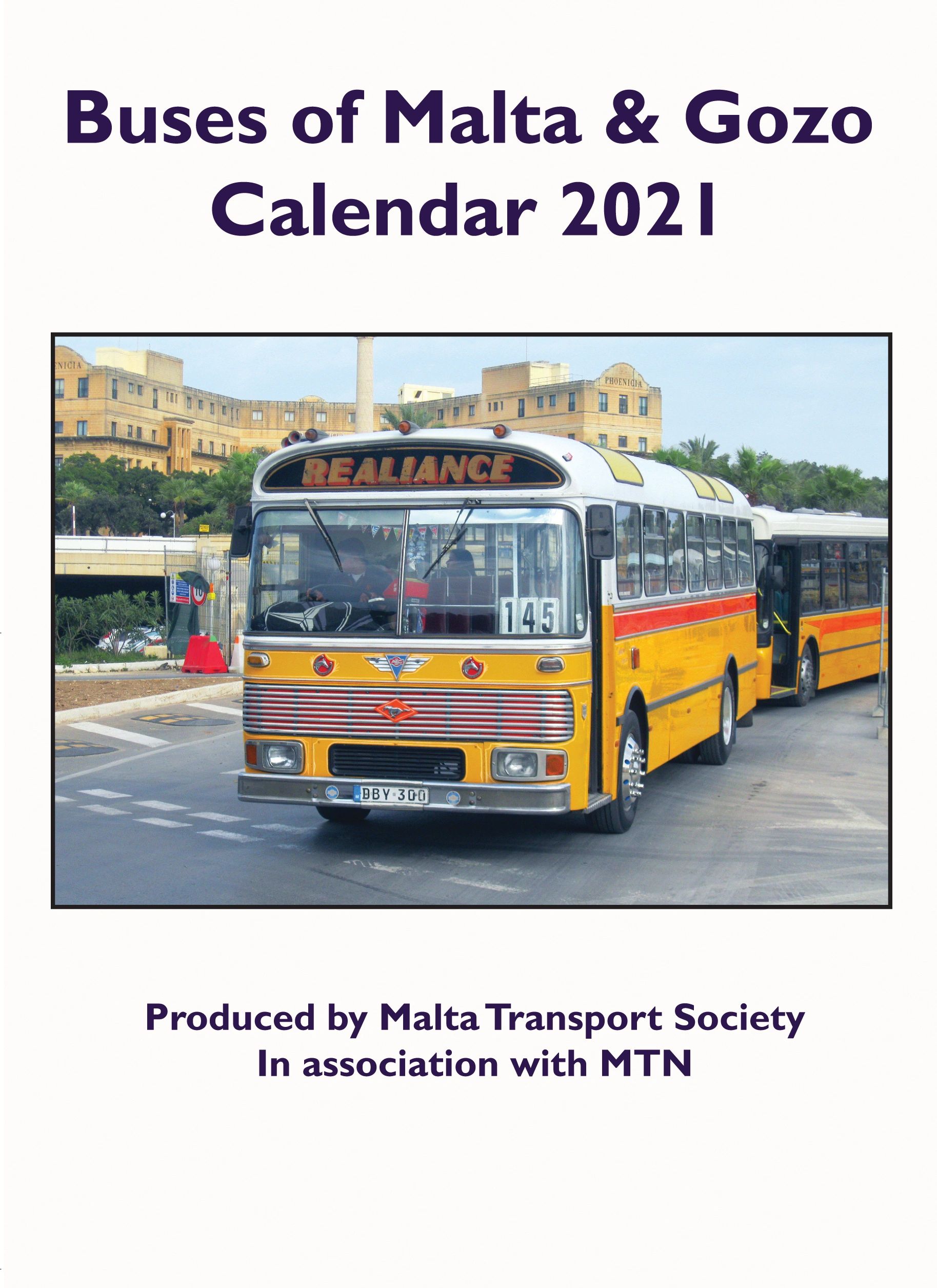 Malta Transport Society 2021 Calendar