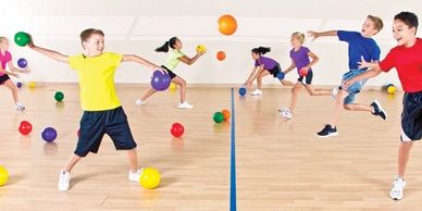 Dodgeball is a team sport where players try to eliminate opponents by throwing balls, catching balls