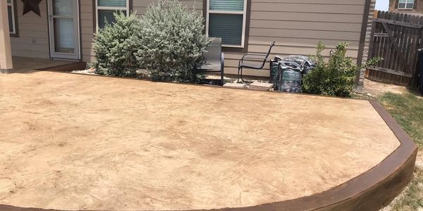 Stamped Concrete in San Antonio, Texas 