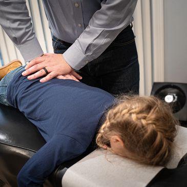 Dr. Pulver performs chiropractic adjustments on adults and children of all ages.