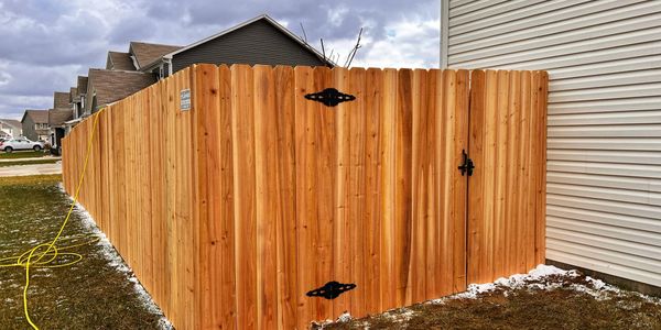 Wood Fence, Fence, Security Fence, Gate