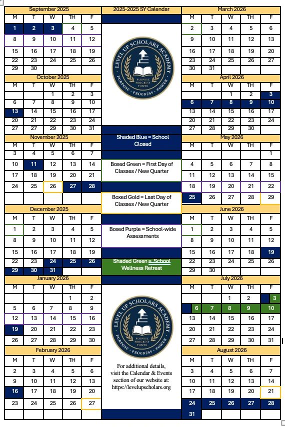 School calendar