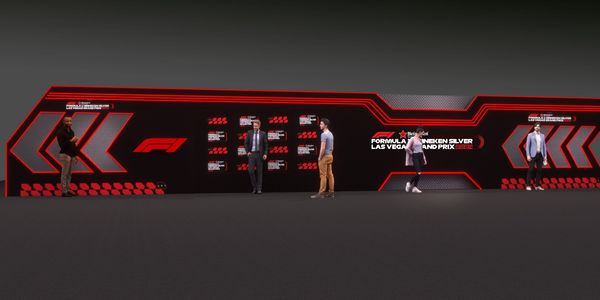 3D Formule 1 Las Vegas, backdrop