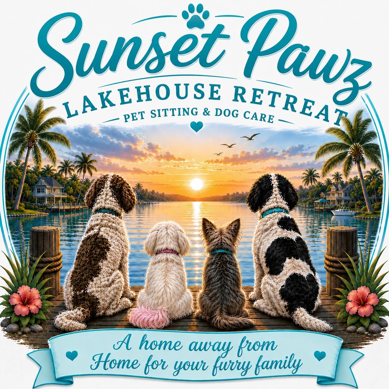 Sunset Pawz LakeHouse Retrrat