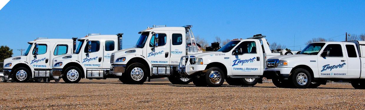 Towing, Heavy Duty Tow, Jumpstart - Import towing - Cheyenne, Wyoming