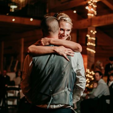 A wedding dance couple.