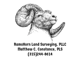 RamsHorn Land Surveying, PLLC

Matthew C. Constance, PLS
(315)244