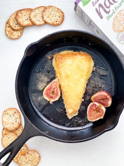 Caramelized Brie Cheese & Figs