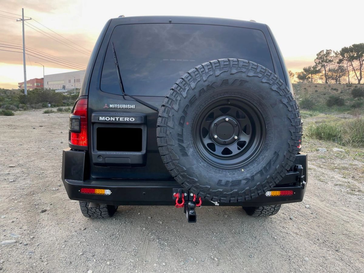 Rear Bumper For 3rd Gen Montero 2000 to 2006