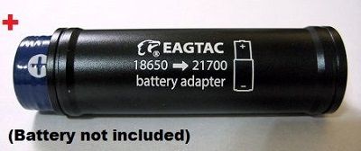 21700 to 18650 battery adapter sleeve -- options? - Rechargeable Batteries  - BudgetLightForum.com