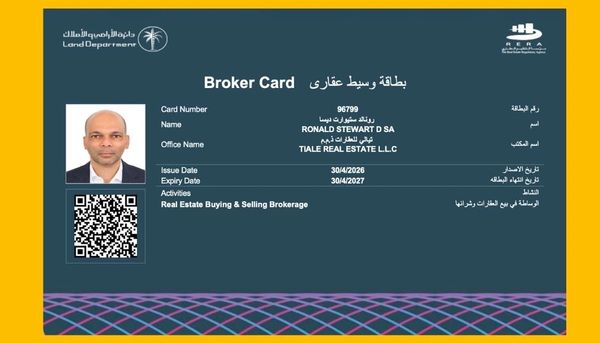 Government RERA card deatils