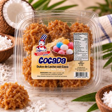 COCADA PRESENTACION EN CONT
6 OZ
