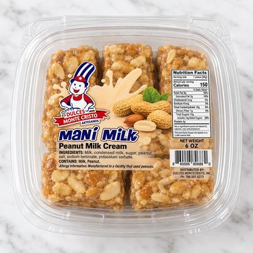 MANI MILK PRESENTACION EN CONT 6 OZ
