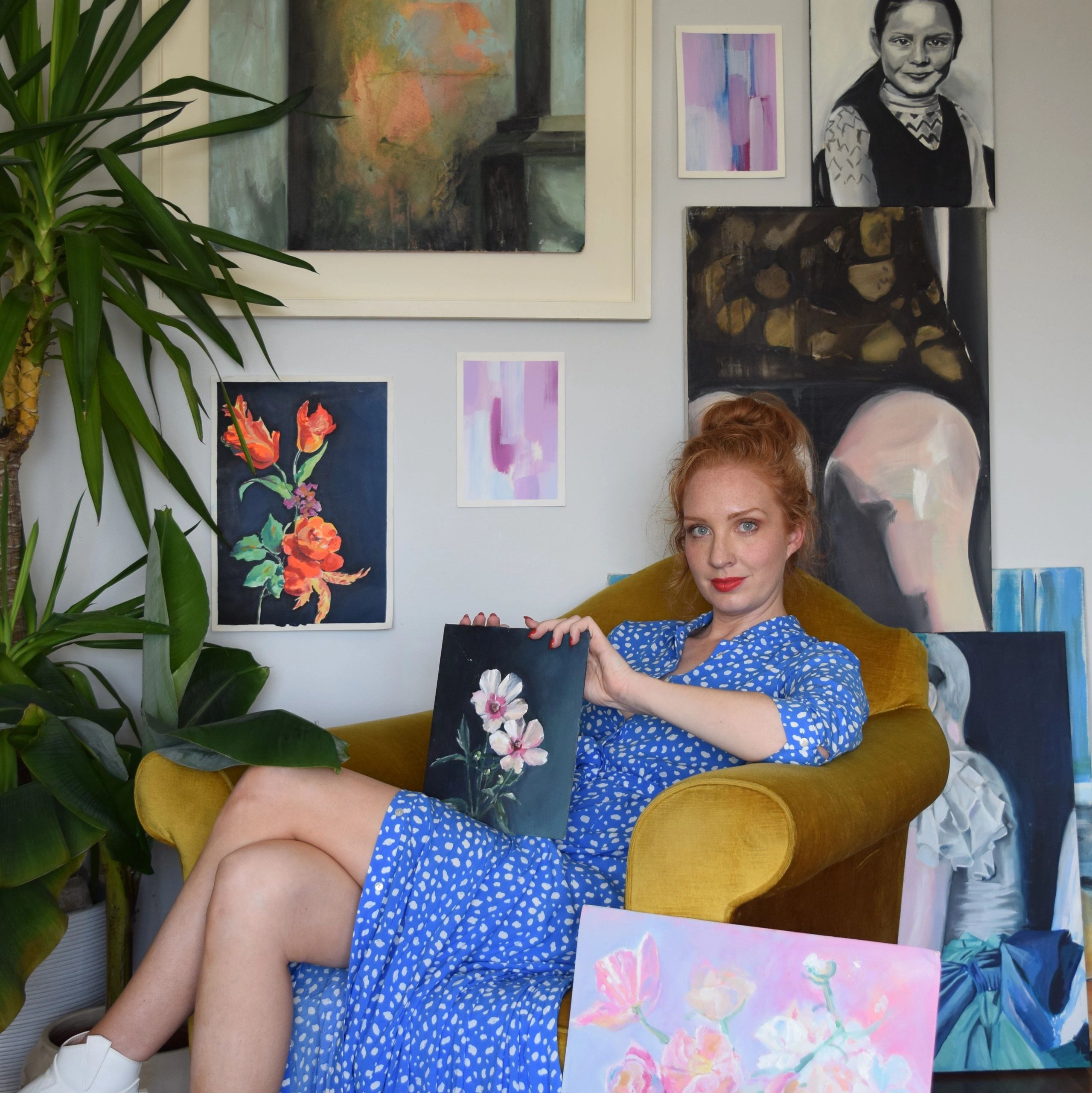 About The Artist Louise Roberts Art