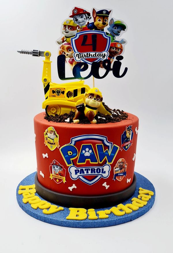 paw patrol cake