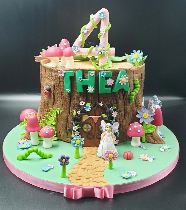 woodland fairy cake