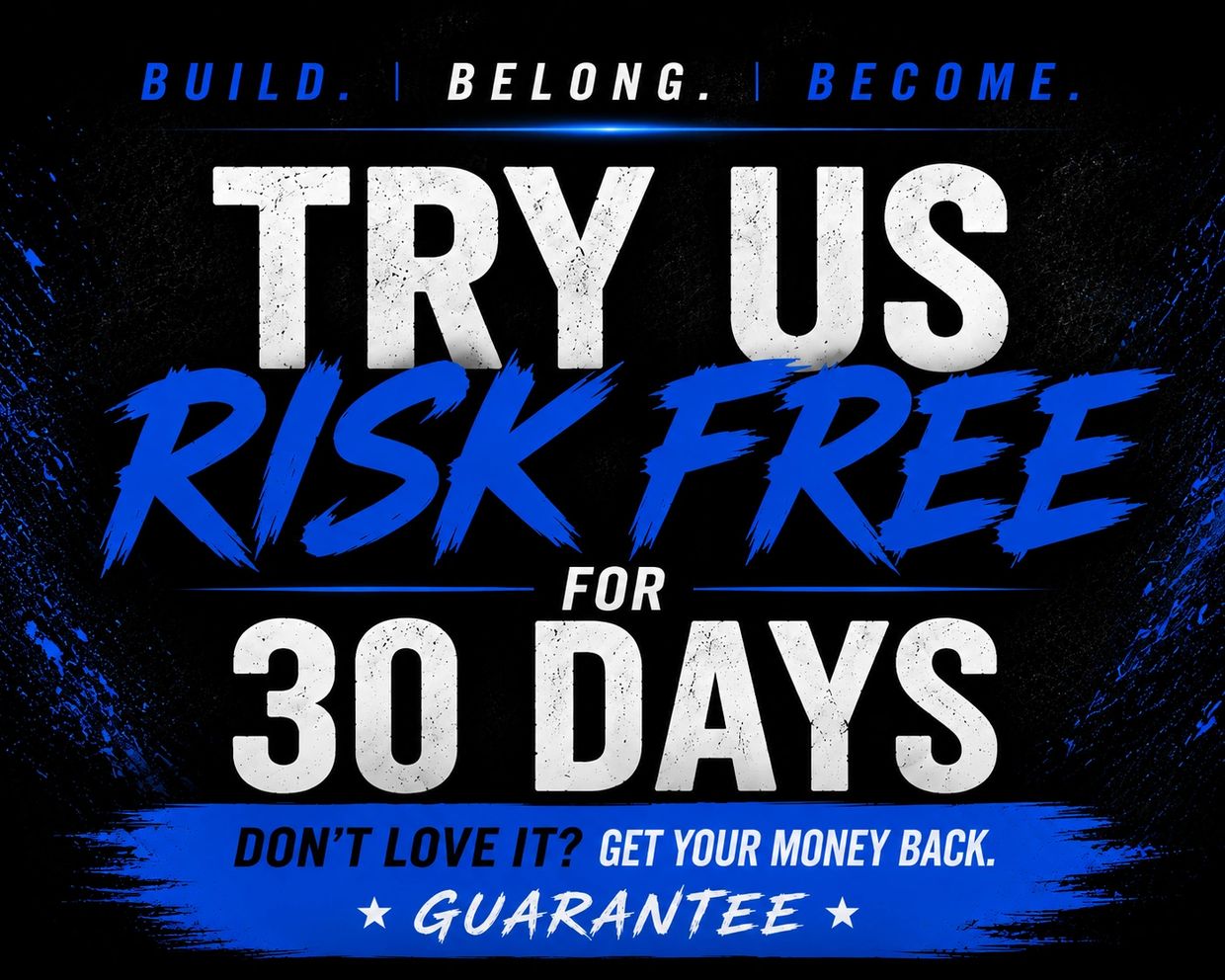 try us risk free. 30-day money back guarantee 