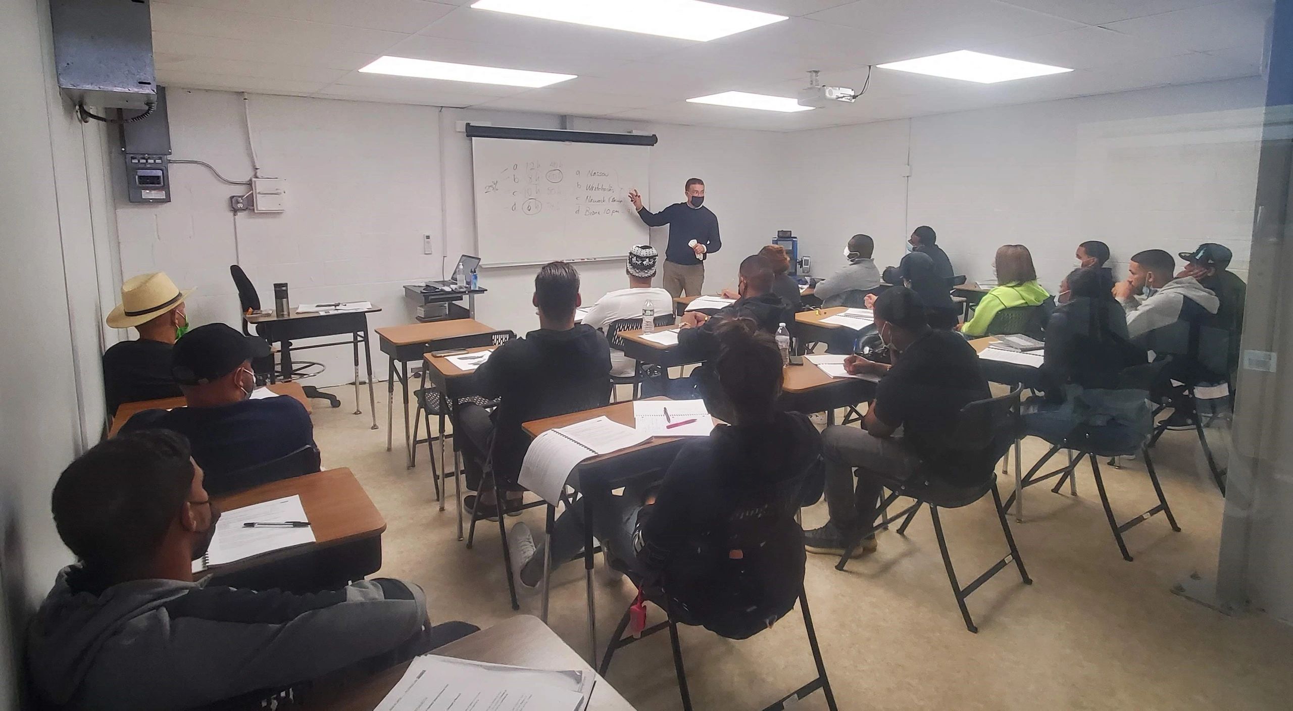 Wilson teaching the TLC Renewal Class