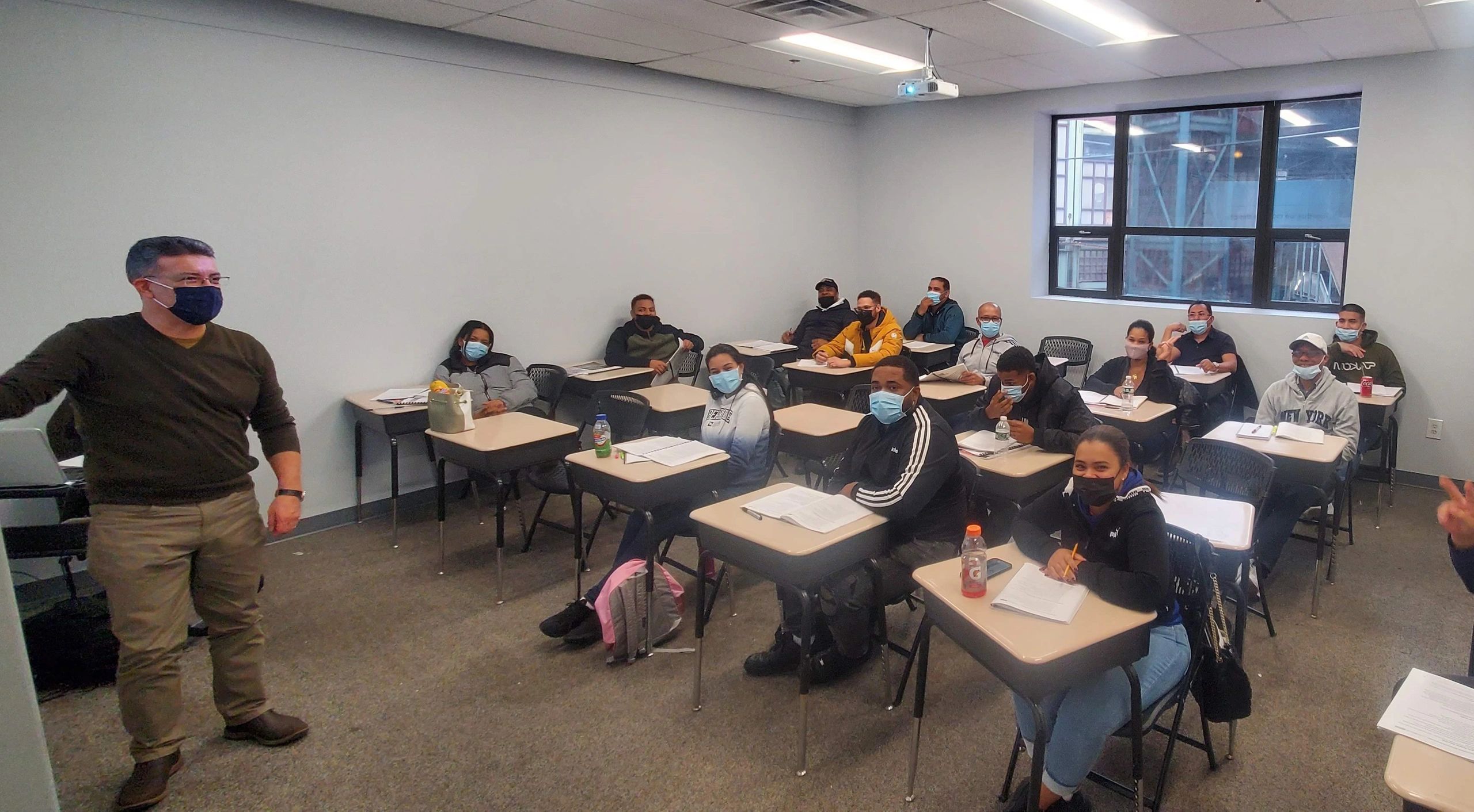 Instructor teaching the TLC 24 hours Class in Woodside