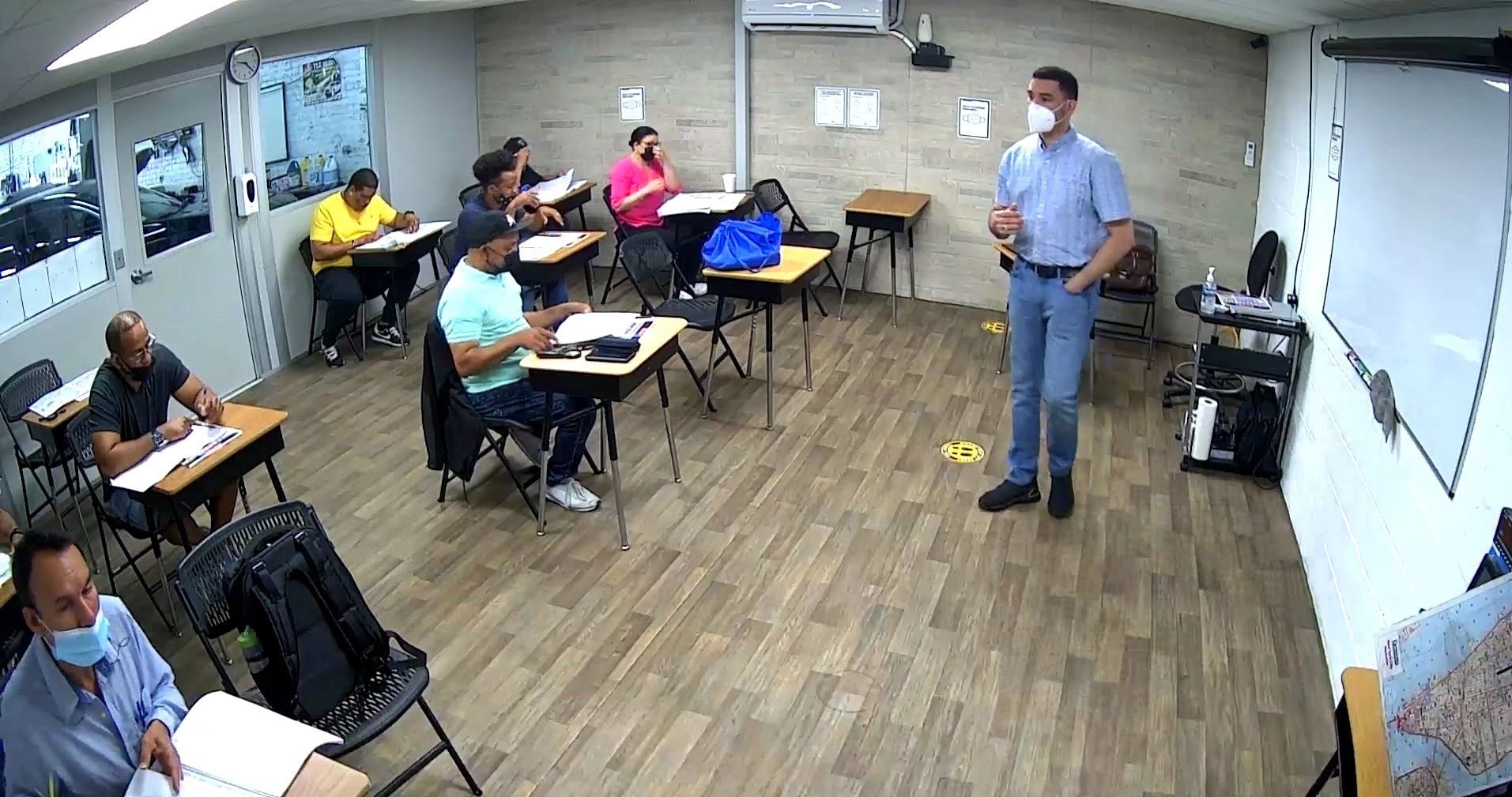 Pavel teaching the TLC Renewal Class Bronx