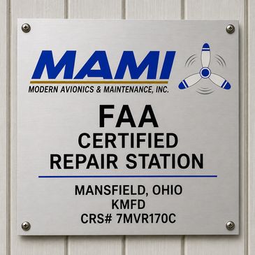 MAMI FAA Certified Repair Station – Mansfield, Ohio (KMFD)