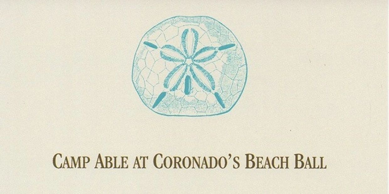 Camp Able at Coronado's Beach Ball Gala 2017