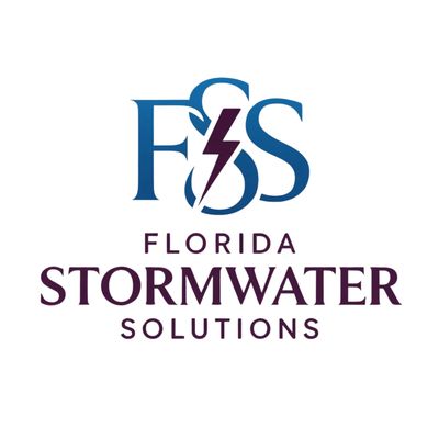 Logo for Florida Stormwater Solutions with initials FSS and a lightning bolt.