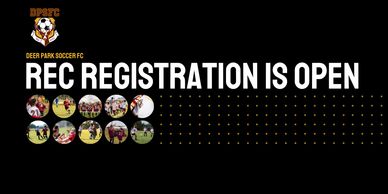 Recreational Soccer registration is open for youth soccer players. Soccer near me.