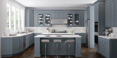 Cabinetry, JSI Cabinets, Bridgewood Cabinets, Wood cabinets, Countertops, Flooring