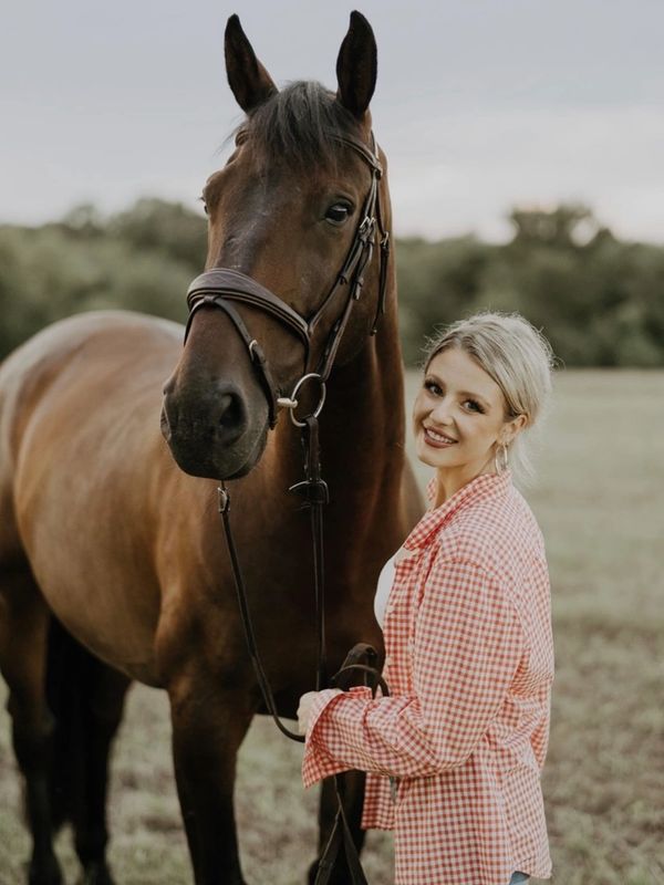 Laura and her horse Z