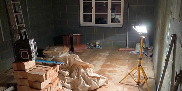 Interior of a building project