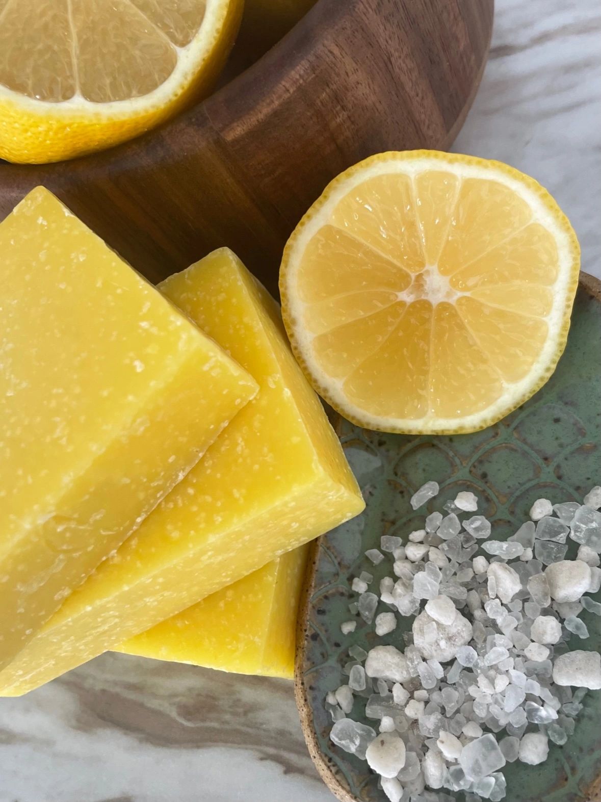 Make Your Own Soap: Grapefruit Mint Poppyseed Bars - A Beautiful Mess
