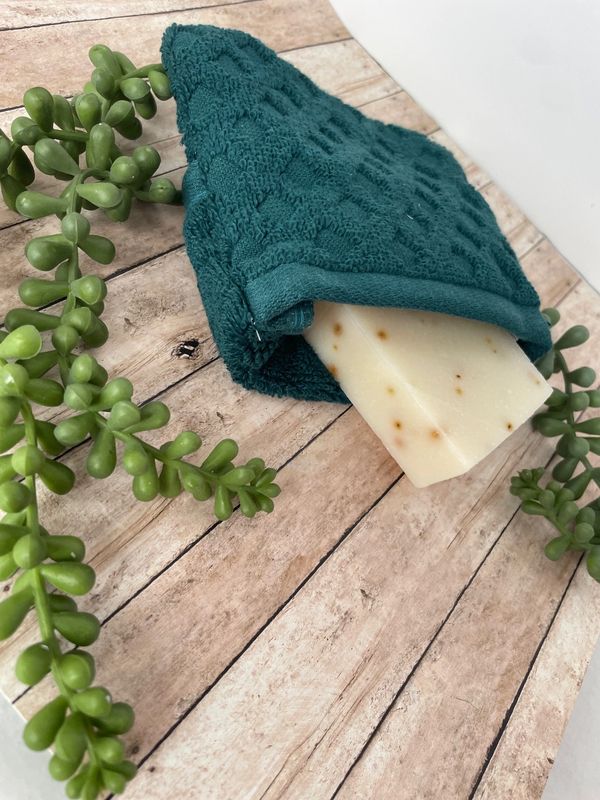 Teal Soap Pocket