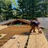 Second story decking on addition project