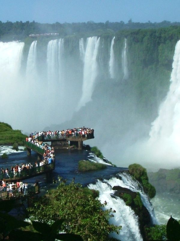 Iguazú National Park Argentinian  declared Natural Heritage Site by UNESCO and Seven Wonders of the 