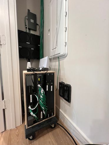 Tight spaces, custom rack and mounting solutions. 