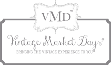 Vintage Market Days logo with a classic, elegant design.