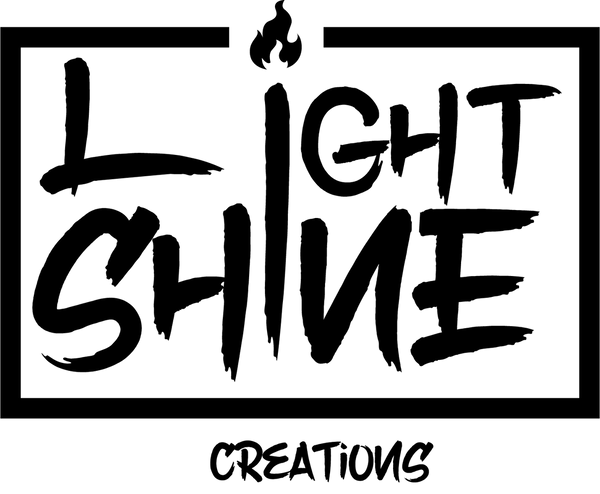 Light Shine Creations logo. 