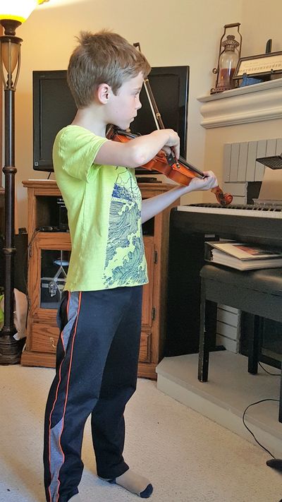 6yr old violin student