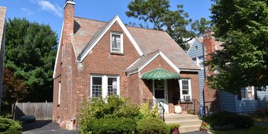 Beautiful brick cape, very cozy. Meticulously maintained and located on a quiet street convenient to