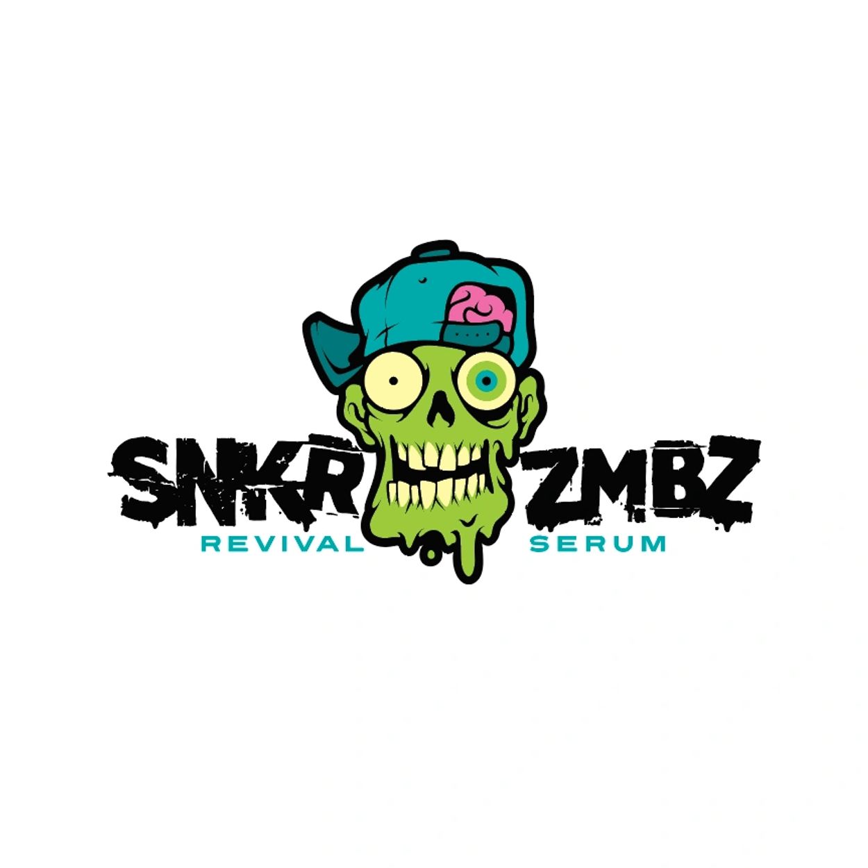 Zombie Head custom logo