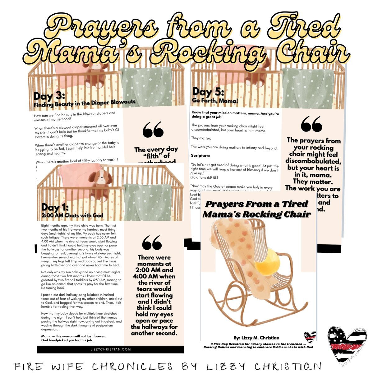 Prayers From a Tired Mama's Rocking Chair Free Ebook & Lock Screen
