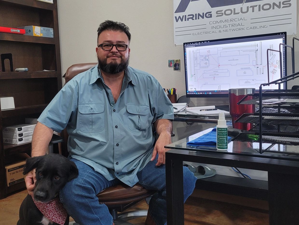 the proud owner of AJS Wiring Solutions LLC.