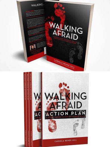 Great books to start the year off & for the BootCamp Intensive: Walking Afraid & the WA Action Plan