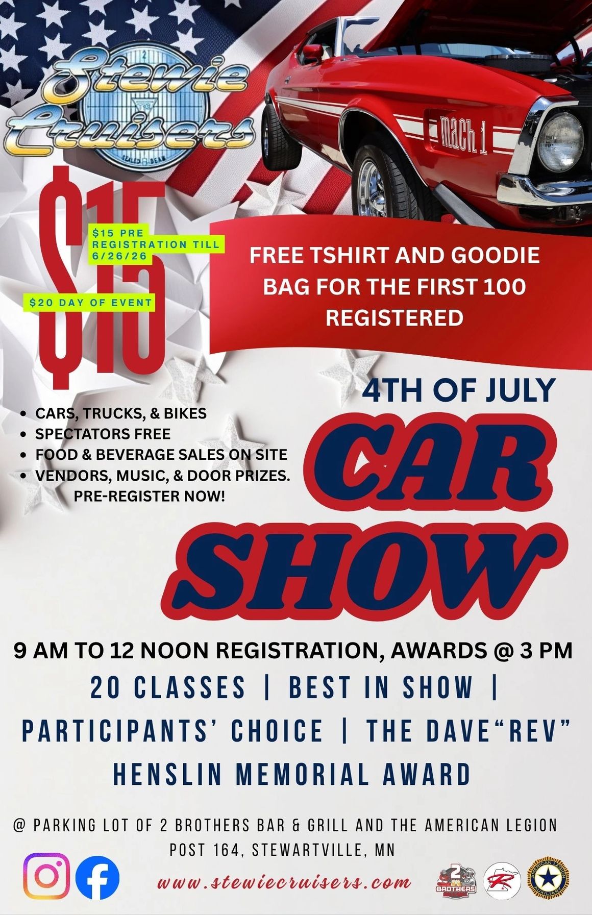 Photo of 4th of July Car Show Event