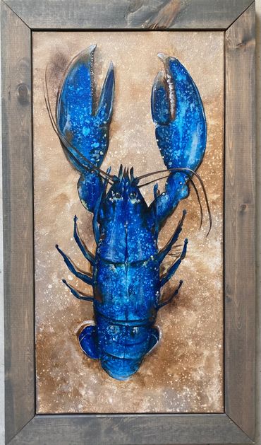 Blue lobster 